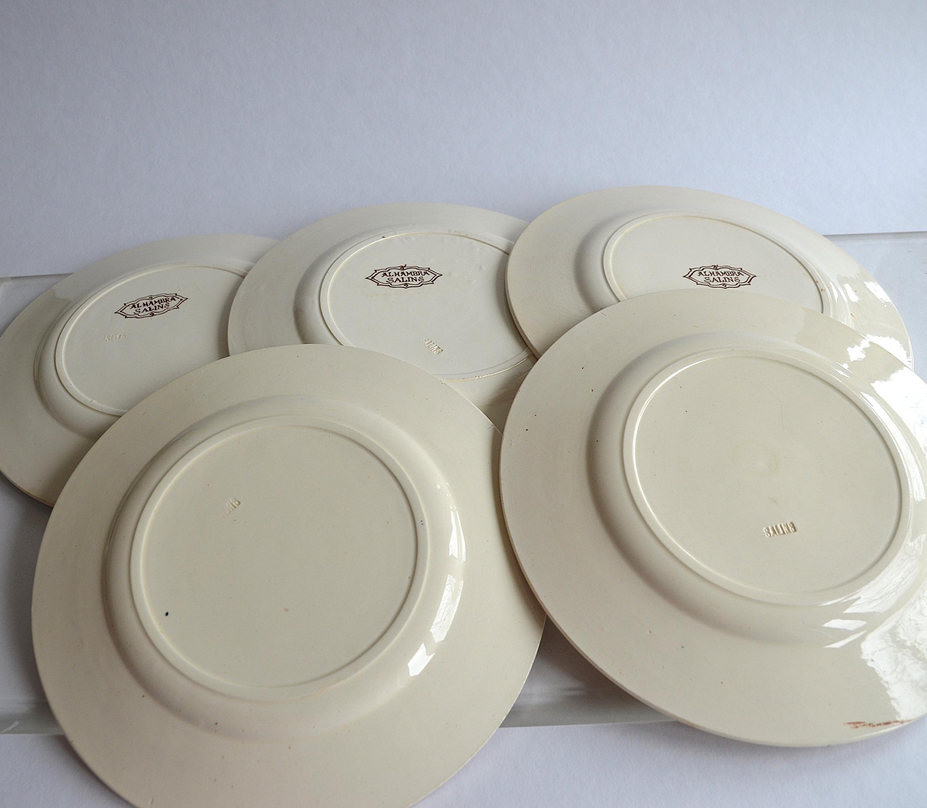 Beautiful Salins Ironware Dinner Plates, Alhambra Model - Etsy New