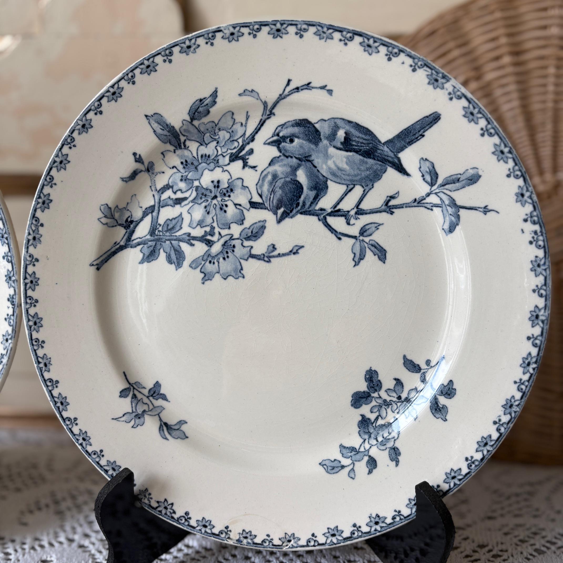 Sarreguemines Favori French Plate - Etsy