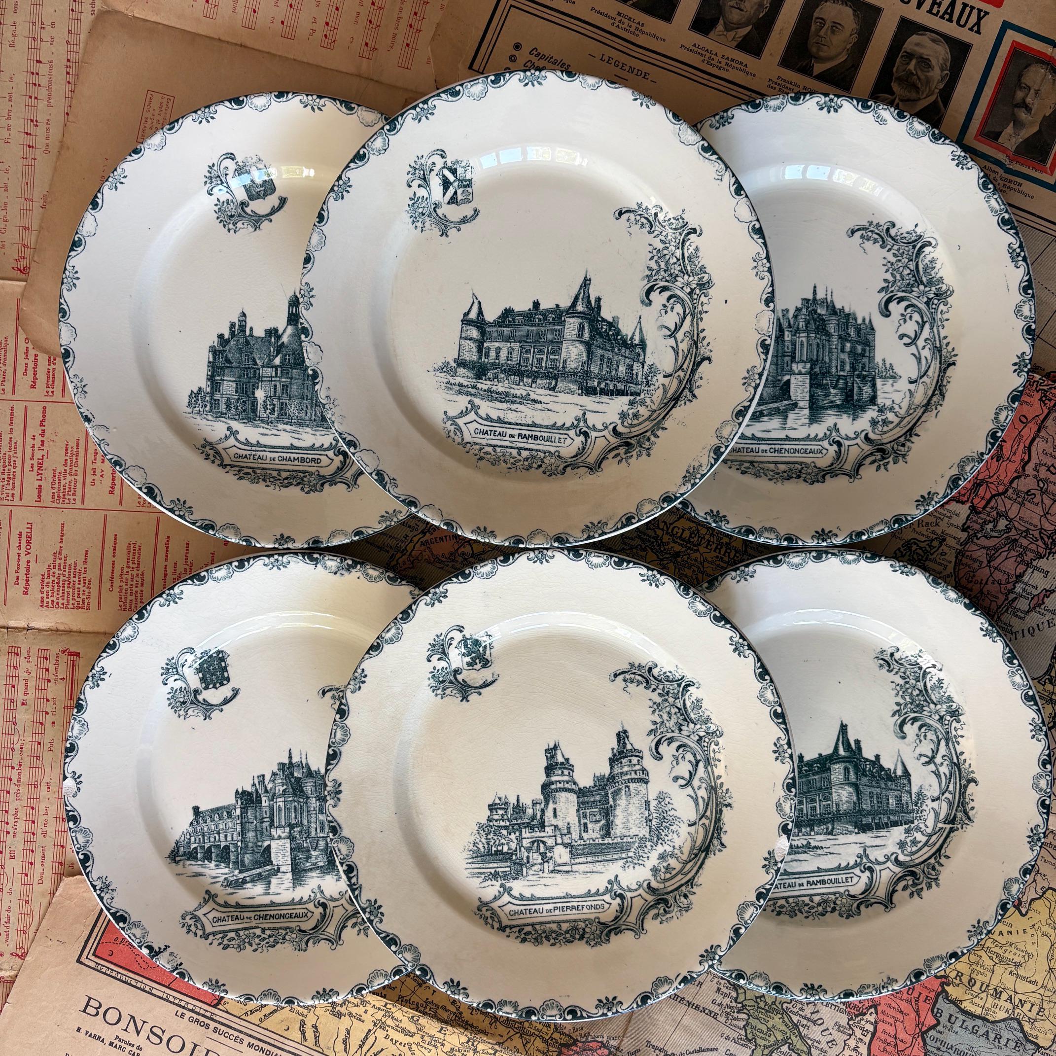 Choisy Le Roi Plates - Etsy