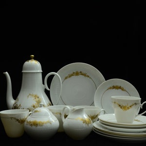Romanze Bjorn Wiinblad designer lunch set for Rosenthal for 4 people 16 pieces