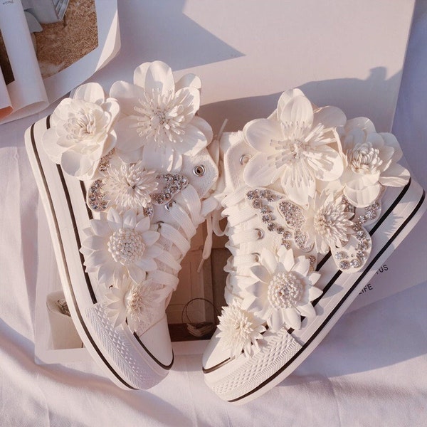 womens bridal sneakers