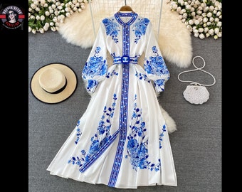 Cottagecore Dress, Milkmaid Dress, Vintage Dress, Summer dress, Wedding Guest Dress, Vintage Floral Romantic ,Y2K, Prom Dress, homecoming