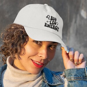 Big Leo Energy Hat, Leo Zodiac Hat, Gift for Leo Birthday, Astrology Gift, Leo Gift, Low Profile Baseball Hat