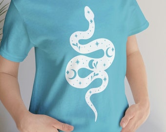 Camisa de serpiente celestial, regalo para el amante del misticismo, camiseta del misticismo, camiseta espiritual