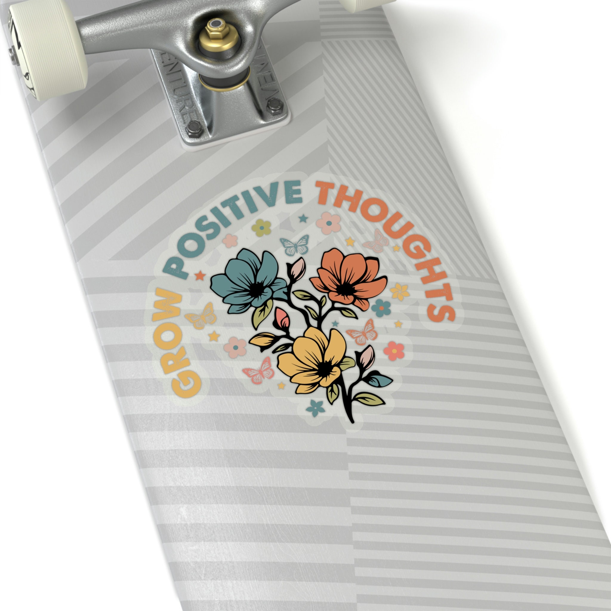 Positive Sticker Growing Grow Positive Thoughts Sticker, Inspirational Gifts, Inspirational ...