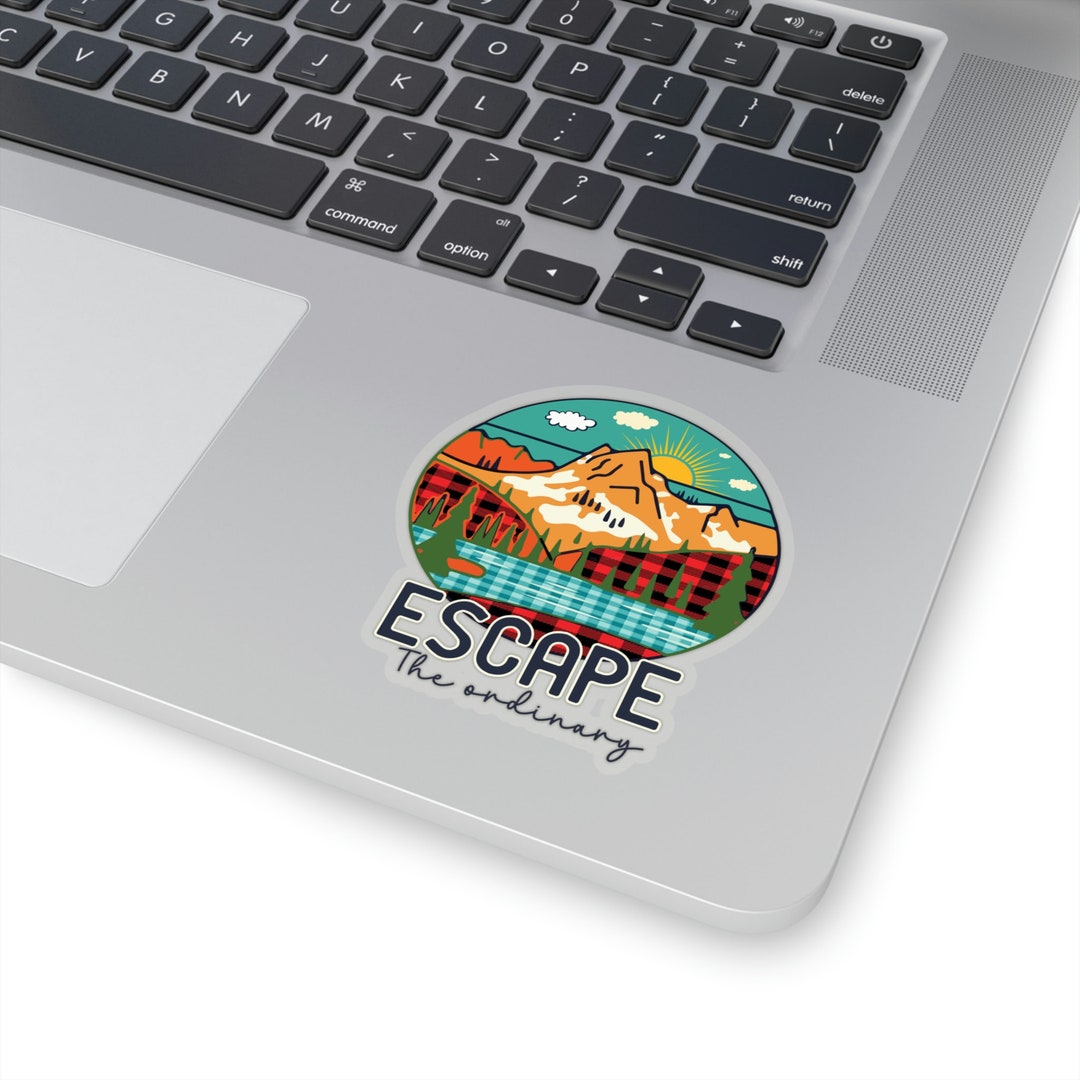 Adventure Sticker, Mountain Sticker, Hiking Sticker, Outdoor Sticker ...