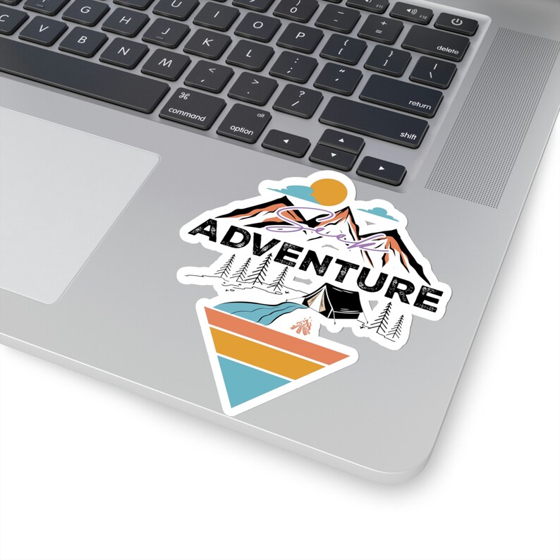 Adventure Sticker, Mountain Sticker, Hiking Sticker, Outdoor Sticker ...