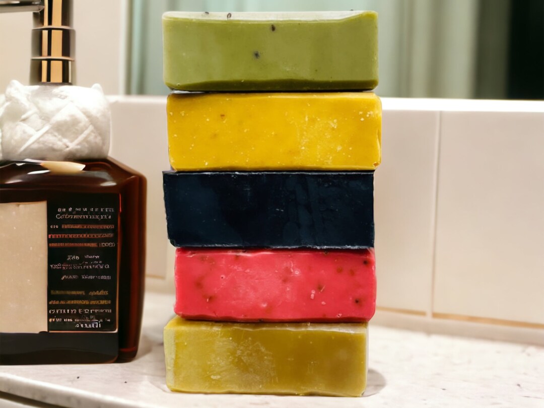 Organic Handmade Bar Soap All Natural Cold Process Soaps Scented With ...