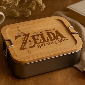 Personalized Lunch Box Brawl Stars, Back to School, Zelda Breath