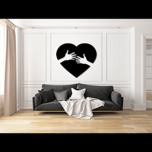 Laser Cut Love Hands Liebe Holz Metall Acryl Lasergeschnittene Dateien XTOOL DXF SVG  digital download Vector Silhouette love Heart svg