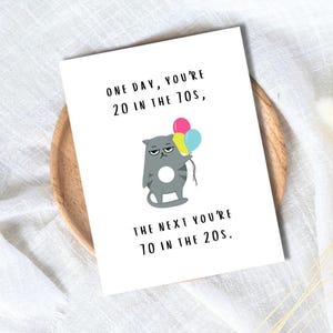 Funny 70th Birthday Card - Dad  Partner Humor