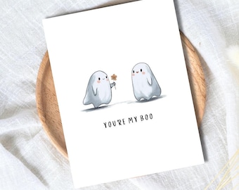 HALLOWEEN CARD - Funny Spooky Love Card