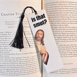 Is That Smut Jesus Judging Bookmark For Smut Lovers, Book Lovers, Romance Book Lovers - Gift For Readers