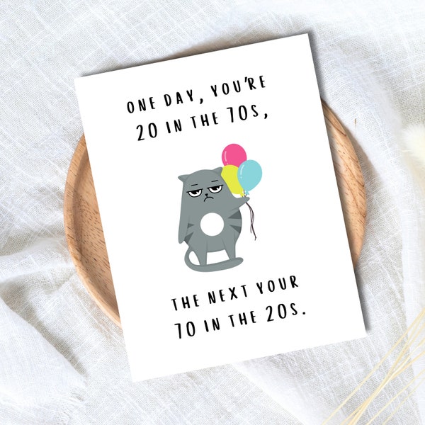 70th Birthday Card | Funny 70th Birthday Card | Dad Birthday Card | Funny Punny Birthday Card | Husband Wife Boyfriend Girlfriend Partner