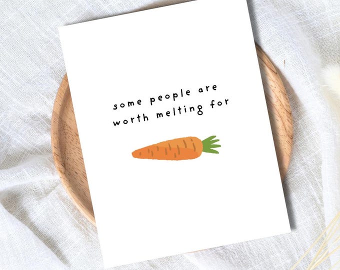Worth Melting For Christmas Loving Card, Boyfriend Christmas card, Girlfriend, Christmas card for Wife, Husband, Personalised Christmas Gift