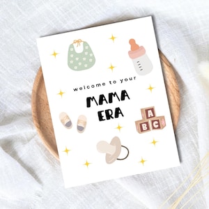 Tarjeta para nuevos padres, tarjeta para un nuevo bebé, tarjeta para embarazadas, felicitaciones, tarjeta para baby shower, hija, sobrina, nieta, ahijada, niño y niños.