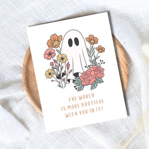The World Is More Bootiful With You Anniversary Card Love Birthday Card Wedding/Dating Anniversary For Husband Wife Boyfriend Girlfriend Him