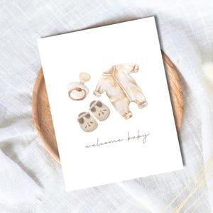 Neue Eltern Karte, Ein neues Baby Grußkarte, Schwanger, Glückwünsche, Baby Shower Card Tochter Nichte Enkelin Patentochter Kind Kinder