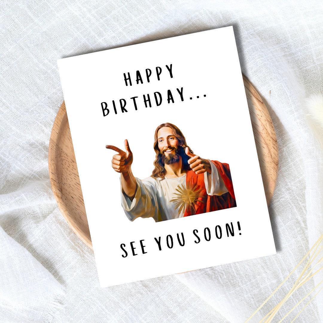 Funny Jesus Card