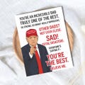 Funny Trump Fathers Day Card for Dad | Funny Fathers Day Card For Dad Grandad Husband | Dad Birthday | Cute Daddy Grandpa Grandfather product logo