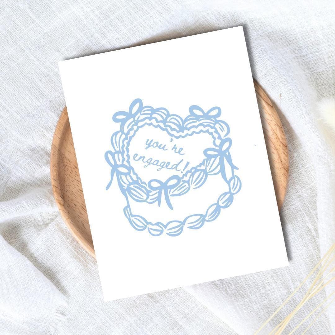 婚約祝いカード：婚約おめでとうございます！ - Etsy 日本