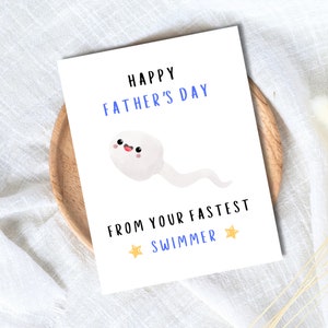 Alles Gute zum Vatertag vom Vatertag Ihres schnellsten Schwimmers Für Papa Opa Ehemann Geburtstag Niedlicher Papa Opa Großvater