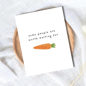 CHRISTMAS CARD - Worth Melting For BoyfriendGirlfriendWifeHusband