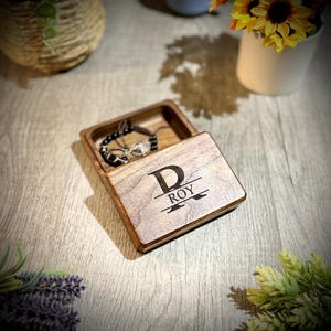 Personalized Engraved Memory Box, MOD Box, Gift for Her, Boyfriend, Girlfriend, Anniversary, Wedding, Couples, Coin Box, Jewelry Box, Custom