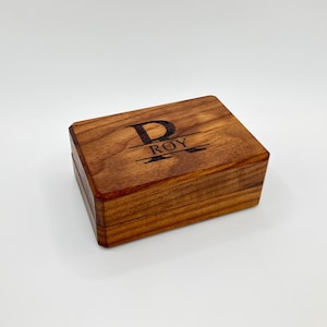 Personalized Engraved Memory Box, Wood Box, Her, Boyfriend, Girlfriend, Anniversary, Wedding