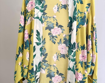 Anthropologie floral wrap M/L