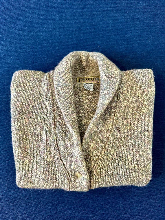 Coziest cardigan: wool, mohair + silk. Size M 36 - image 4