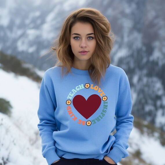 Men's heart sweater hot sale