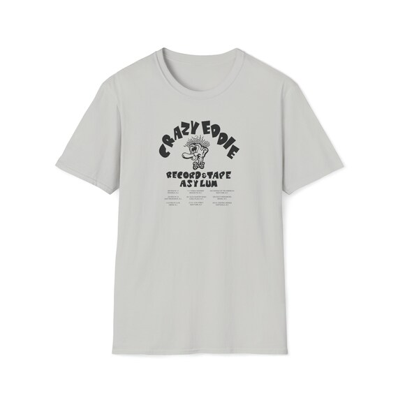 Crazy Eddie Shirt With Vintage Logo and Locations - Etsy