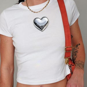 【IFYOUWANT】24SS★ Chrome Heart CROP TEE Chrome Hearts Dipped in Blue Cropped Tee - Pink | Garmentory