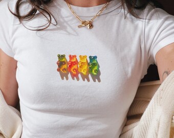 Gummy Bear Baby Tee, Foodie Shirt