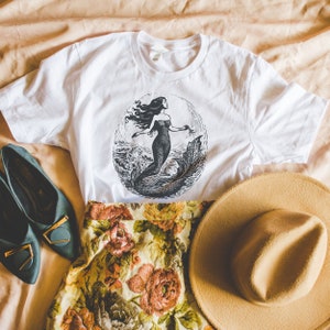 Mermaid Tee (Womens Fit) | Moondoggies Beach Club