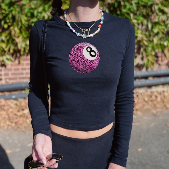 Babylclub Leopard logo string tee 黒 babymetalclub】24SS Leopard logo string tee (babymetalclub/T