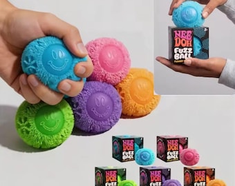 3 x Random Mystery Blind Box Kids Sensory Stress Ball Stress Relief Toy Fidget Squashy Toy for Anxiety ADHD Birthday Gift