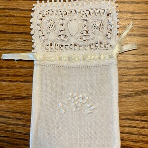 Vintage Lace Bag - Etsy
