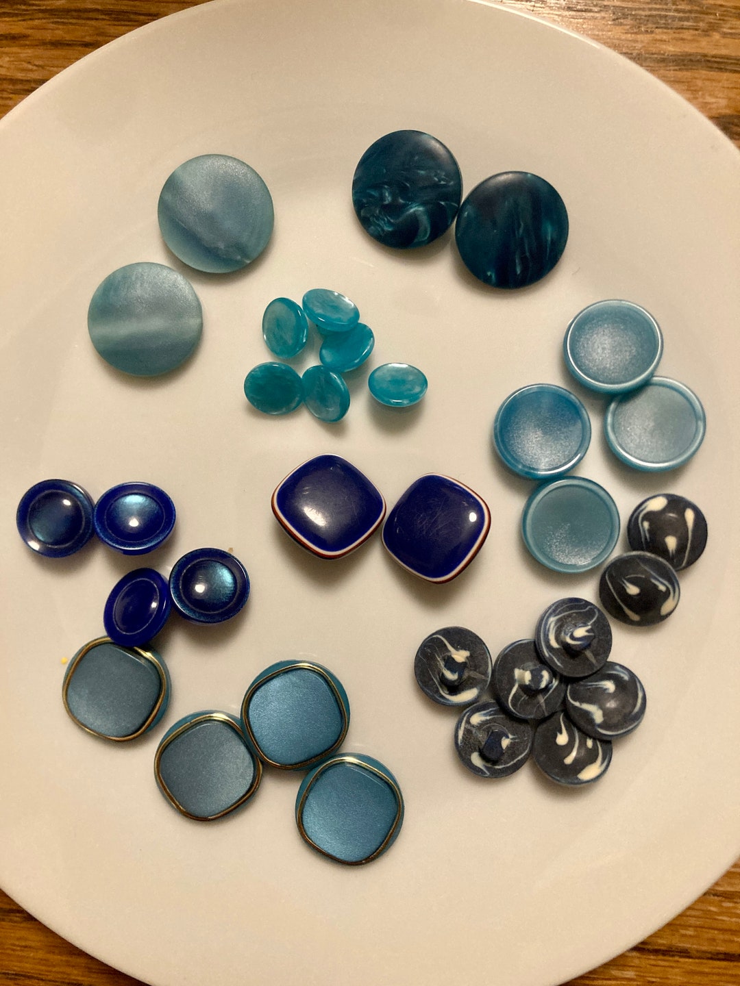 Vintage Shank Buttons (separate Color Packs of 25-50) - Etsy