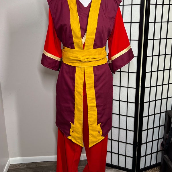 Anime Fire Prince Cosplay Costume Set