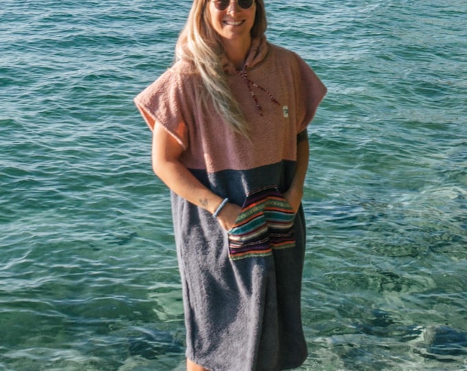 Surf Poncho Tiki Organic Terry Cloth