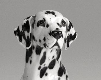 Figura in ceramica artistica dalmata 88-92 cm Nuovo