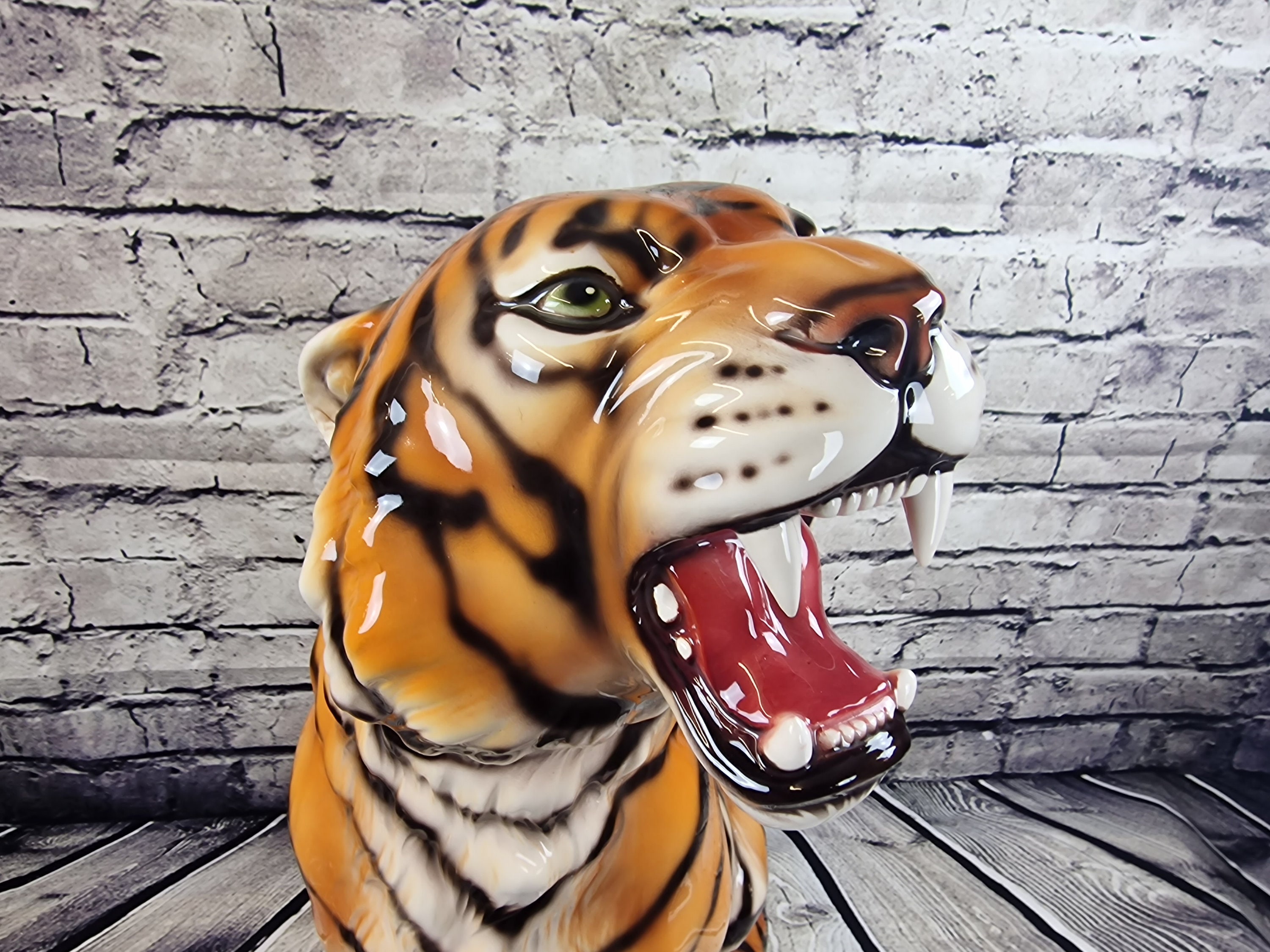 Tiger Ceramic Sculpture Appx.27.56inches/ 70cm - Etsy