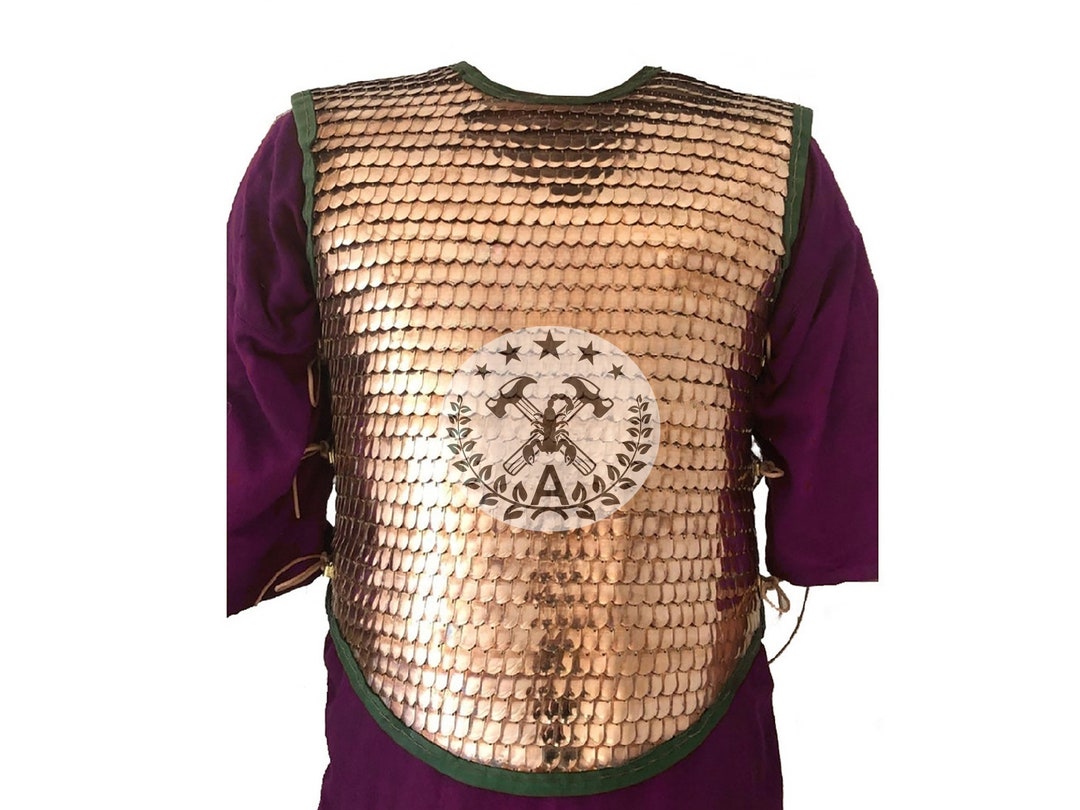 Bronze Scale Lorica Squamata, scale Armor/ Roman Armor/ Reenactment