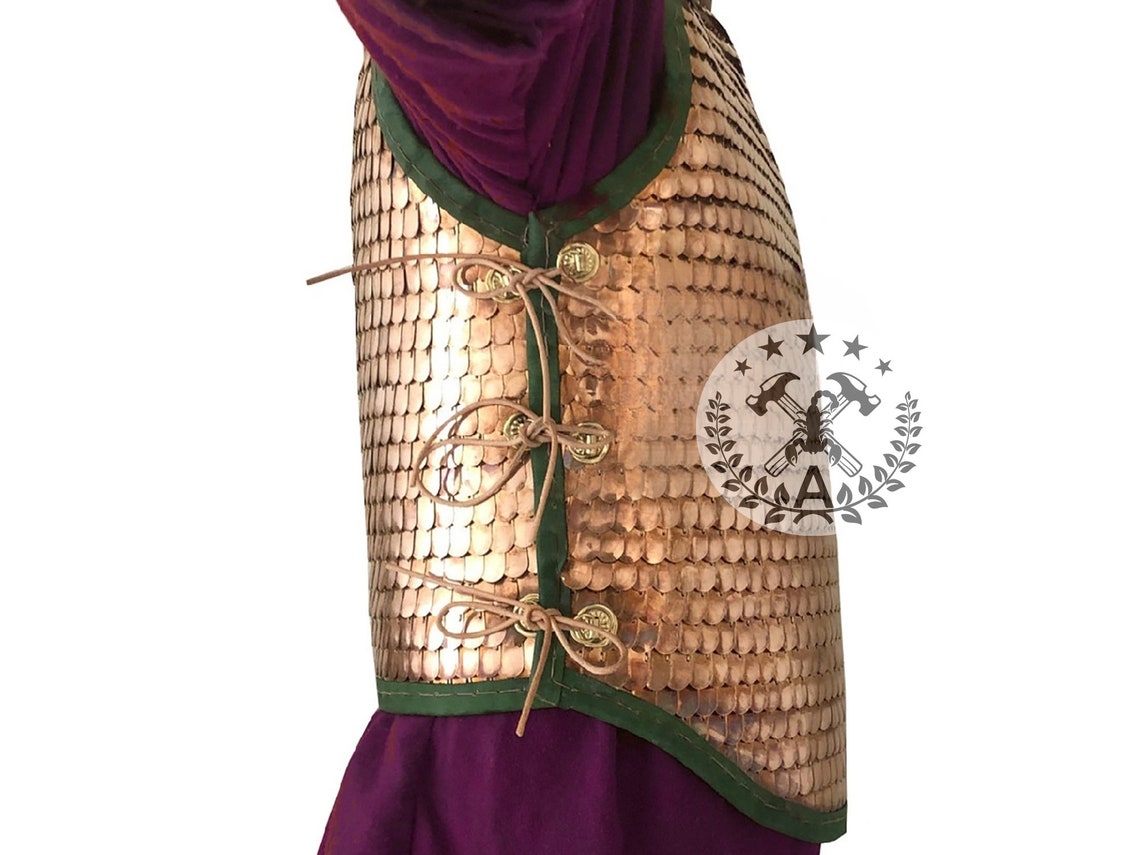 Bronze Scale Lorica Squamata, scale Armor/ Roman Armor/ Reenactment
