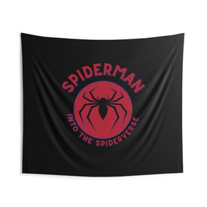 Indoor spiderman across the spider-verse Wall Tapestries