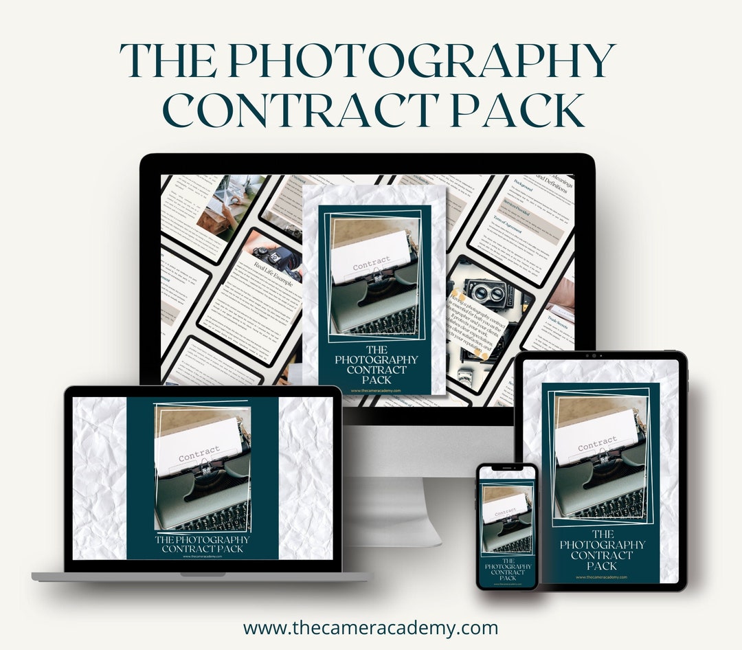 Contract Photography Template Guide Photography Business Contract