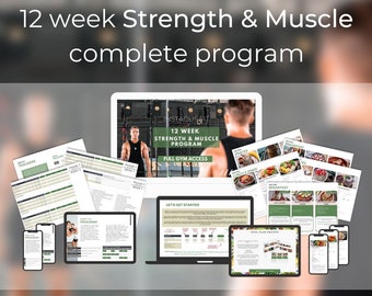12 week STRENGTH & MUSCLE Complete Program