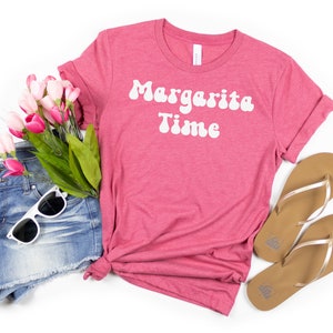 Margarita-tijd | Margarita-shirt | Margarita Minnaar | Grappig Margarita-shirt | Grappig drinkshirt | Tequila-shirt | Cinco de Mayo